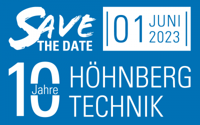 Save the date – 10 Jahre Höhnberg Technik